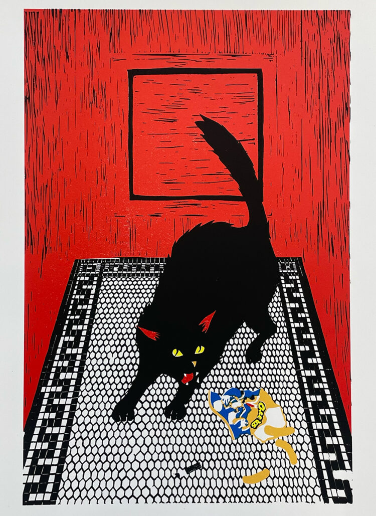 Loitering Gato (Billo) by Shellyne Rodriguez